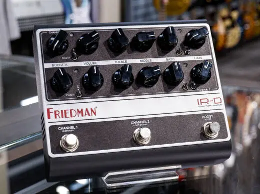 Friedman Amplification - IR-D 2-Channel Tube Preamp Pedal